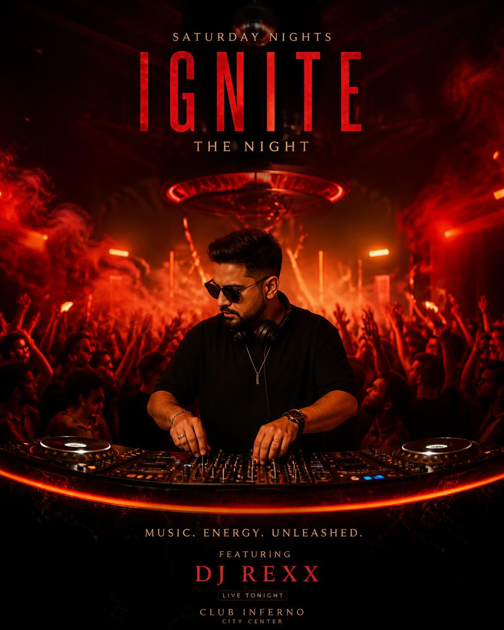 Ignite the Night event poster